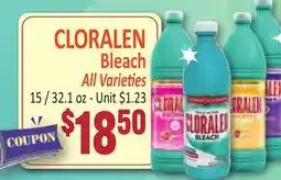 Jetro CLORALEN Bleach offer