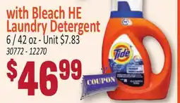 Jetro Tide Laundry Detergent offer