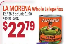 Jetro LA MORENA Whole Jalapeños offer