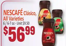 Jetro NESCAFÉ Clásico, All Varieties offer