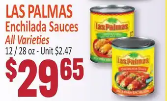 Jetro LAS PALMAS Enchilada Sauces offer