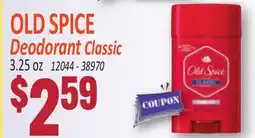 Jetro OLD SPICE Deodorant Classic offer