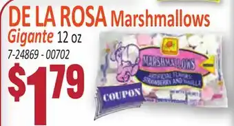 Jetro DE LA ROSA Marshmallows Gigante offer