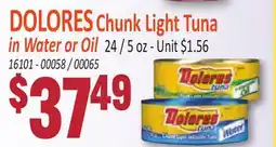 Jetro DOLORES Chunk Light Tuna offer