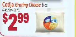 Jetro Cotija Grating Cheese offer