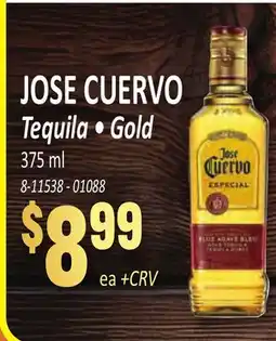 Jetro JOSE CUERVO Tequila • Gold offer