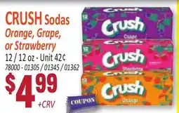 Jetro CRUSH Sodas offer