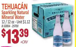 Jetro TEHUACÁN Sparkling Natural Mineral Water offer
