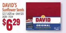 Jetro DAVID'S Sunflower Seeds offer