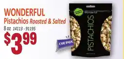 Jetro WONDERFUL Pistachios Roasted & Salted offer
