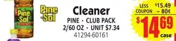 Jetro Pine-Sol Cleaner offer