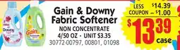 Jetro Gain & Downy Fabric Softener offer