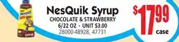 Jetro NesQuik Syrup offer
