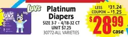Jetro Platinum Diapers offer