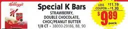 Jetro Special K Bars offer
