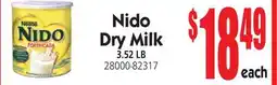 Jetro Nido Dry Milk offer