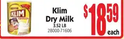 Jetro Klim Dry Milk offer
