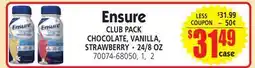Jetro Ensure CLUB PACK offer