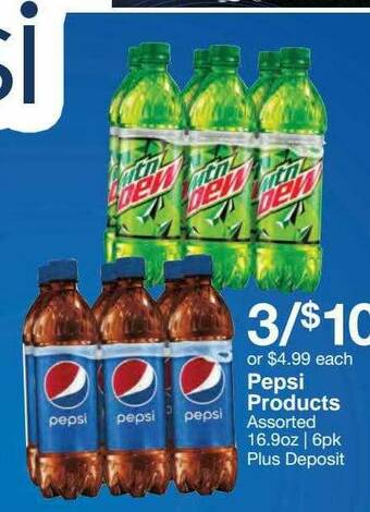 Kinney Drugs Pepsi Products offer