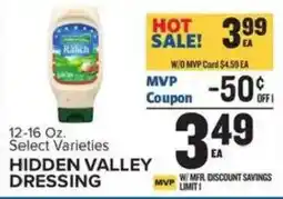 Food Lion Hidden Valley Dressing offer