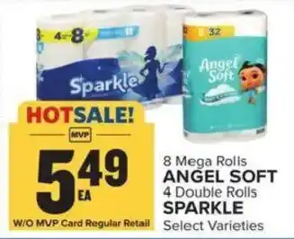 Food Lion Angel Soft Sparkle offer