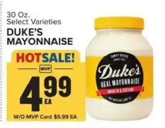 Food Lion Duke's mayonnaise offer