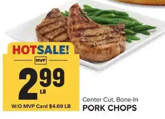 Food Lion MVP Center Cut, Bone-In Pork Chops offer