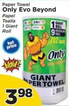 Presidente Only Evo Beyond Paper Towel offer