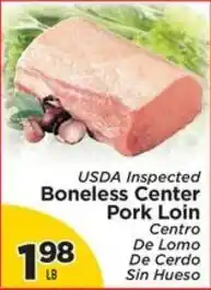 Presidente Usda inspected boneless center pork loin offer