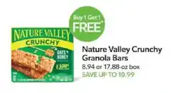 Publix Nature Valley Crunchy Granola Bars offer