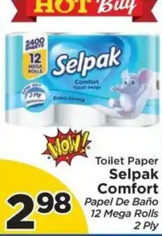 Presidente Selpak Toilet Paper Comfort offer