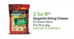Publix Sargento string cheese offer