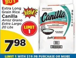 Presidente Canilla Extra Long Grain Rice offer