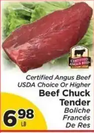 Presidente Certified Angus Beef Beef Chuck Tender offer