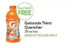 Publix Gatorade Thirst Quencher offer