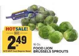 Food Lion Food Lion Brussels Sprouts offer
