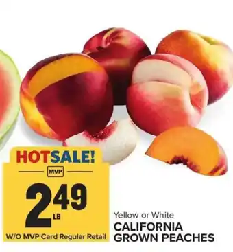 Food Lion California Grown Peaches offer