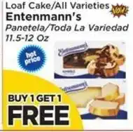 Presidente Entenmann's Loaf Cake offer