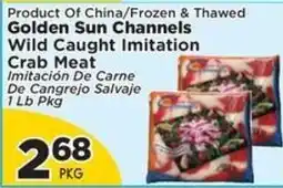 Presidente Golden Sun Channels Wild Caught Imitation Crab Meat offer