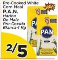 Presidente PAN Pre-Cooked White Corn Meal offer
