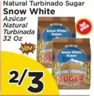 Presidente Natural Turbinado Sugar Snow White offer