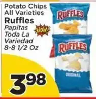Presidente Ruffles Potato Chips offer