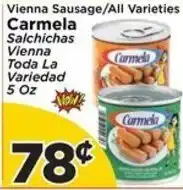 Presidente Carmela Vienna Sausage offer