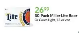 Publix Miller Lite Beer offer