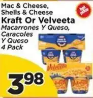 Presidente Kraft Mac & Cheese, Shells or Cheese offer
