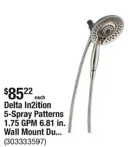 The Home Depot Delta In2ition offer