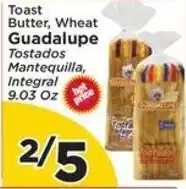 Presidente Toast Butter, Wheat Guadalupe offer