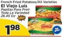 Presidente El Viejo Luis French Fried Potatoes offer