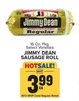 Food Lion Jimmy Dean sausage roll offer
