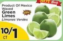 Presidente Waxed Green Limes offer